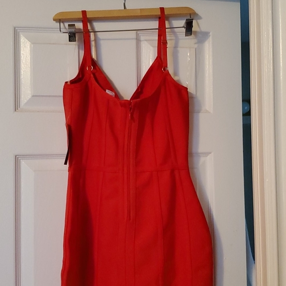 NWT Red bodycon dress - Picture 4 of 6